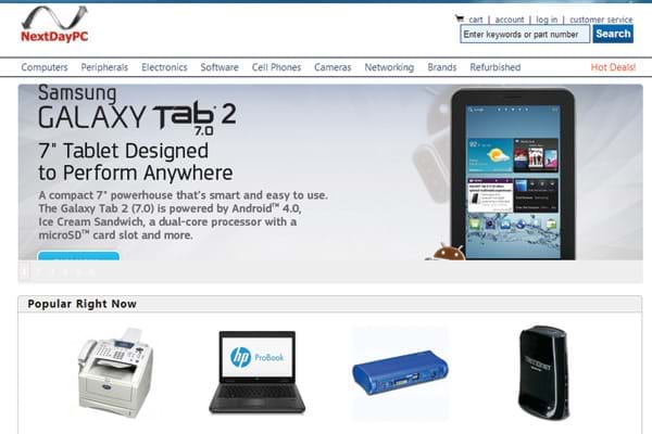 NextDayPC.com - Fully Functioning E-Commerce